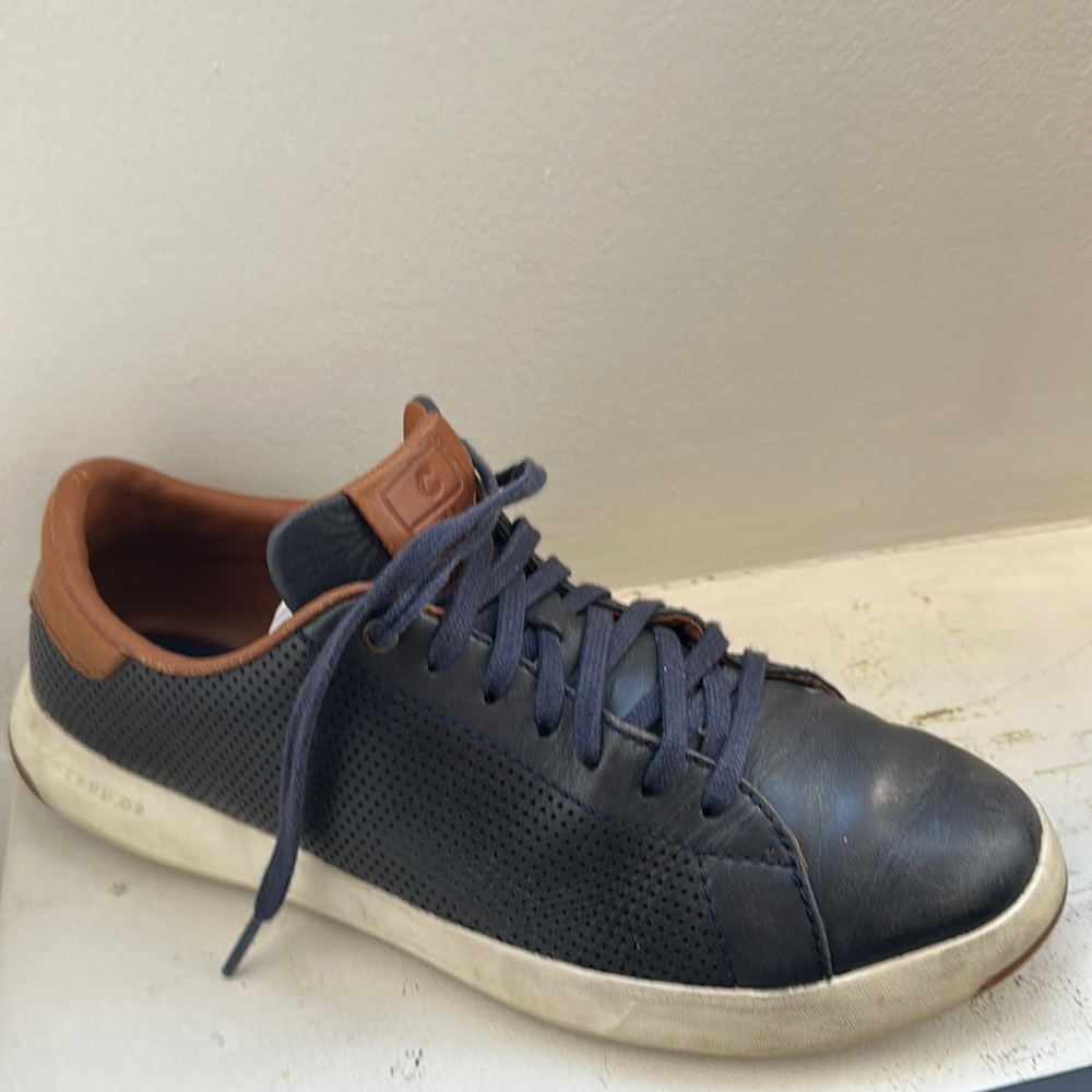 Cole Haan GrandPro Navy Sneakers